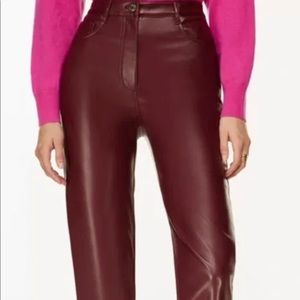 Aritzia Melina Pant Spiced Burgundy 0